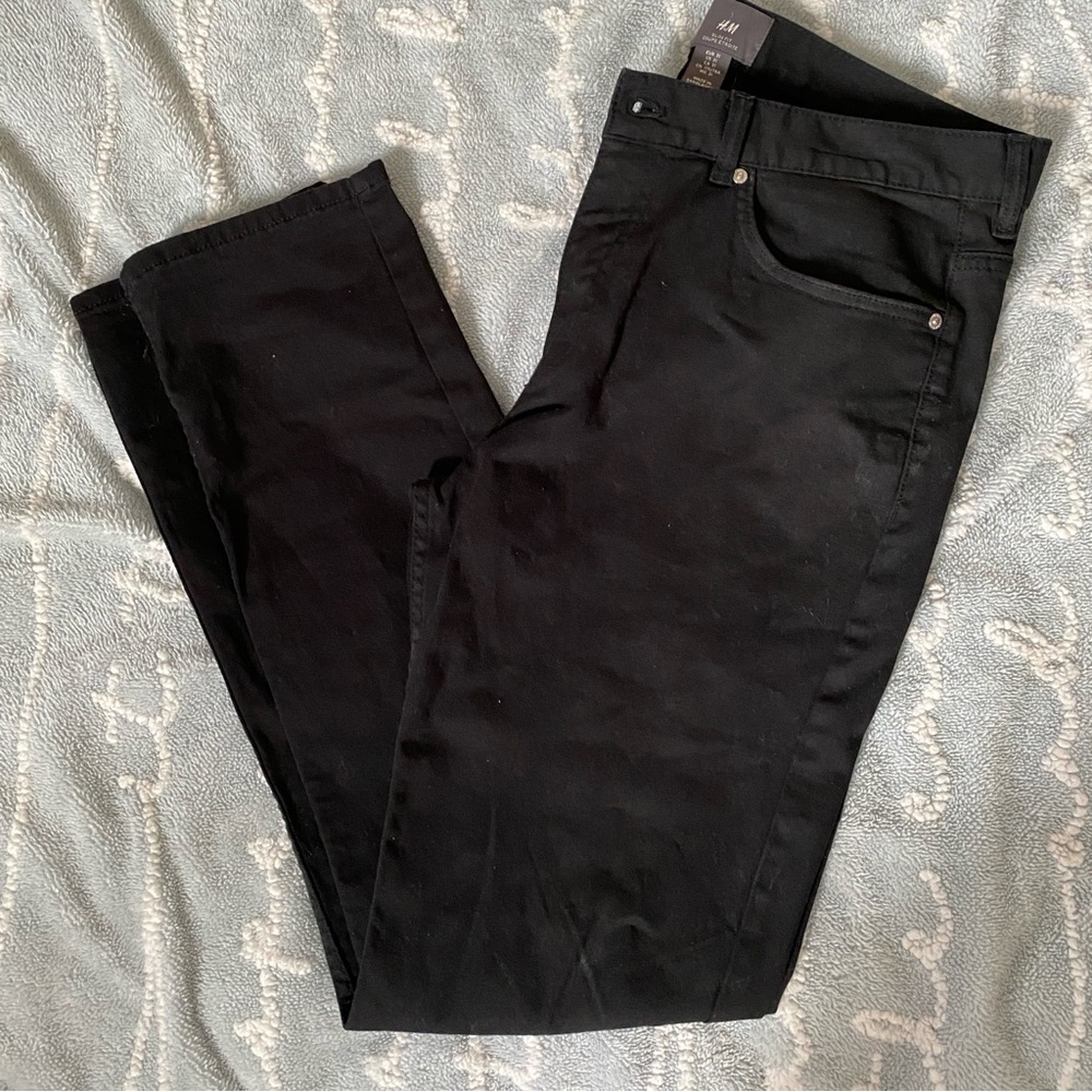 H&M Men's Slim Fit Jeans in Black